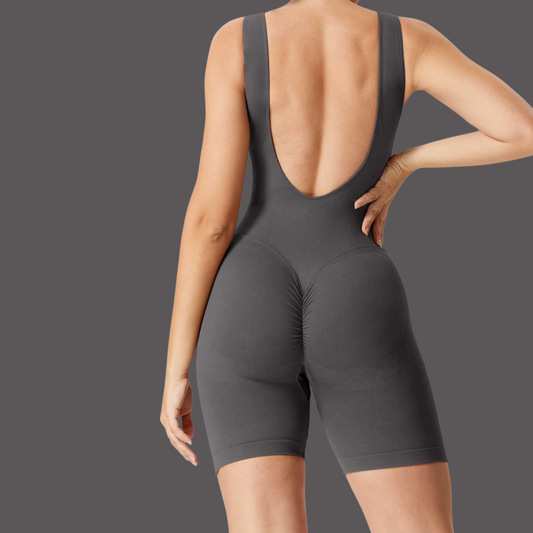 Exhale short seamless jumpsuit